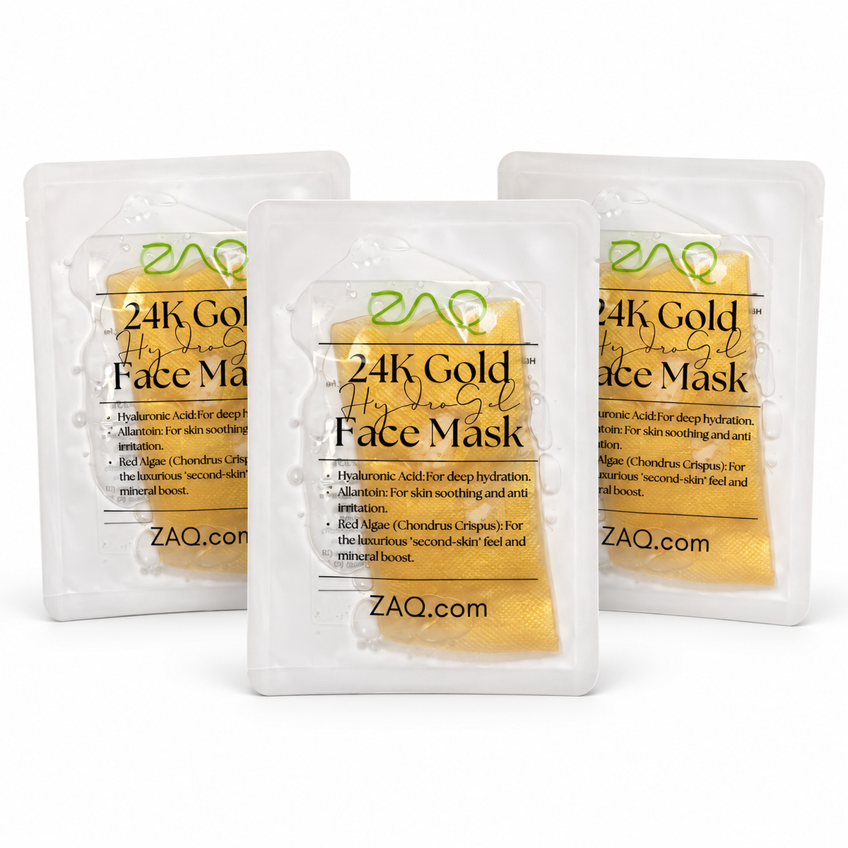 24K Gold Hydrogel Face Mask