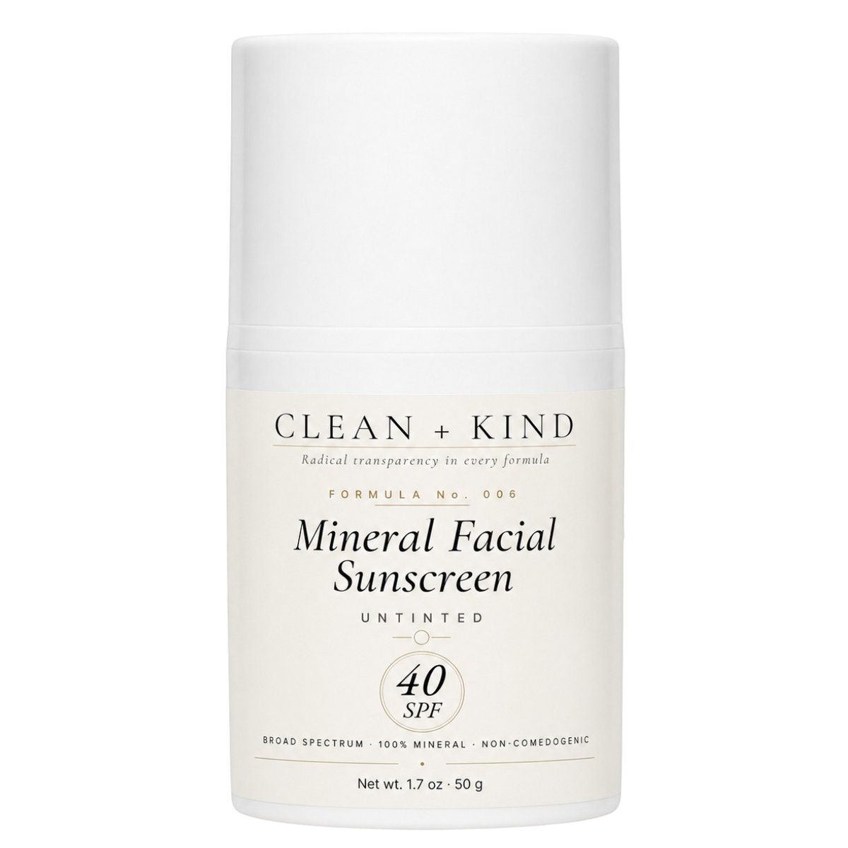 Daily Moisturizing Sunscreen SPF 40