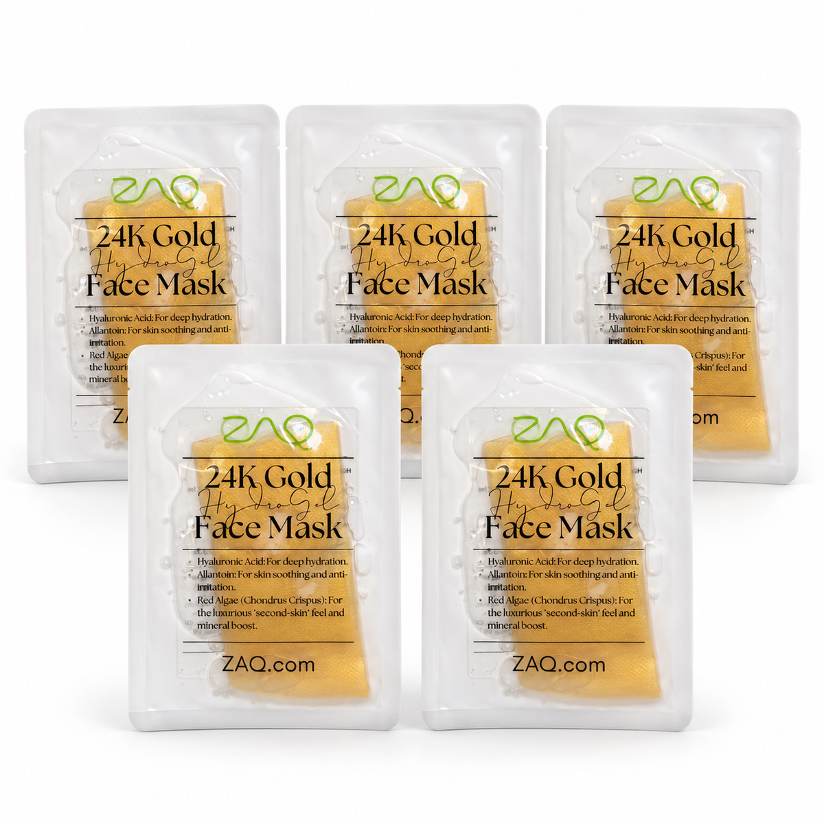 24K Gold Hydrogel Face Mask